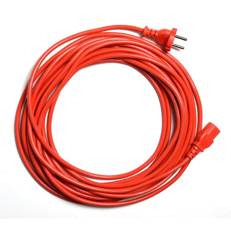 Image Zubehör/Ersatzteil: Netzkabel, 10 m, rot, beidseitig steckbar | 1 Stück passend für Era Tec ||67477||, Era Pro ||67483||, T11 Evo ||64196||, Maximus Hepa ||68680||, Floory II68749II